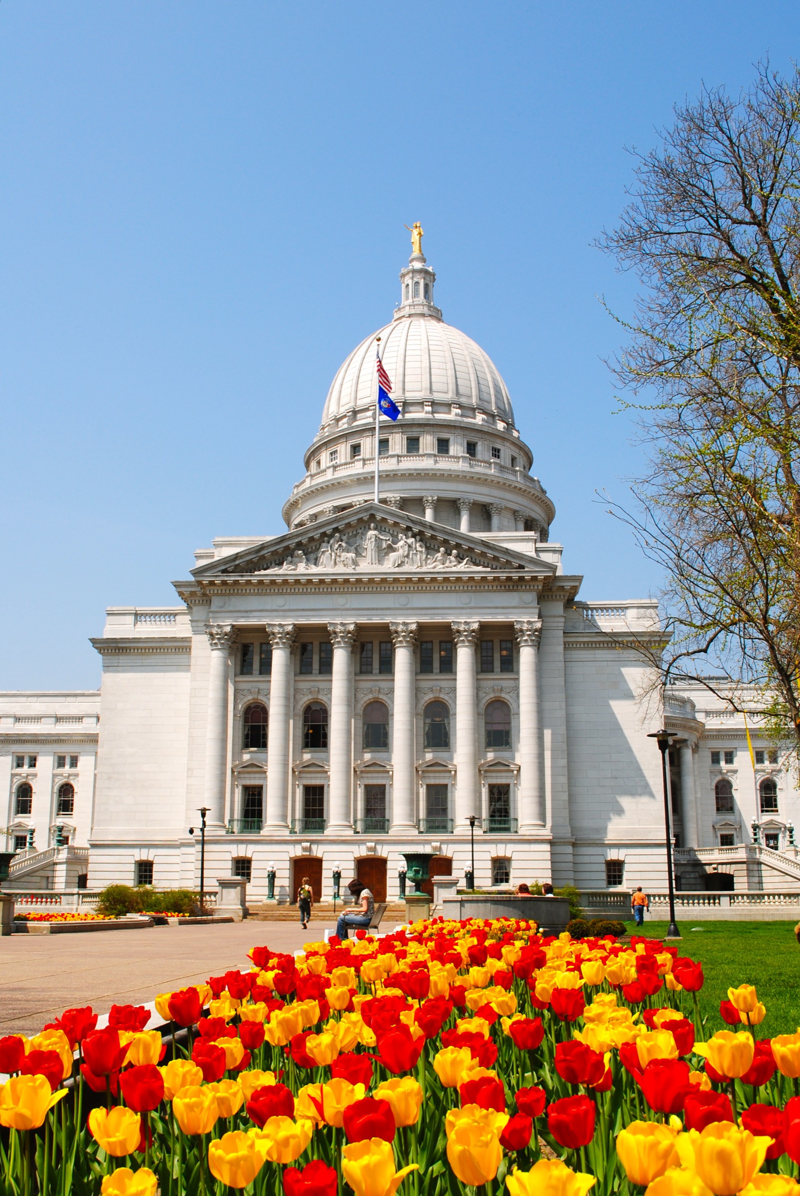 Wisconsin State Capitol in Madison, Wisconsin