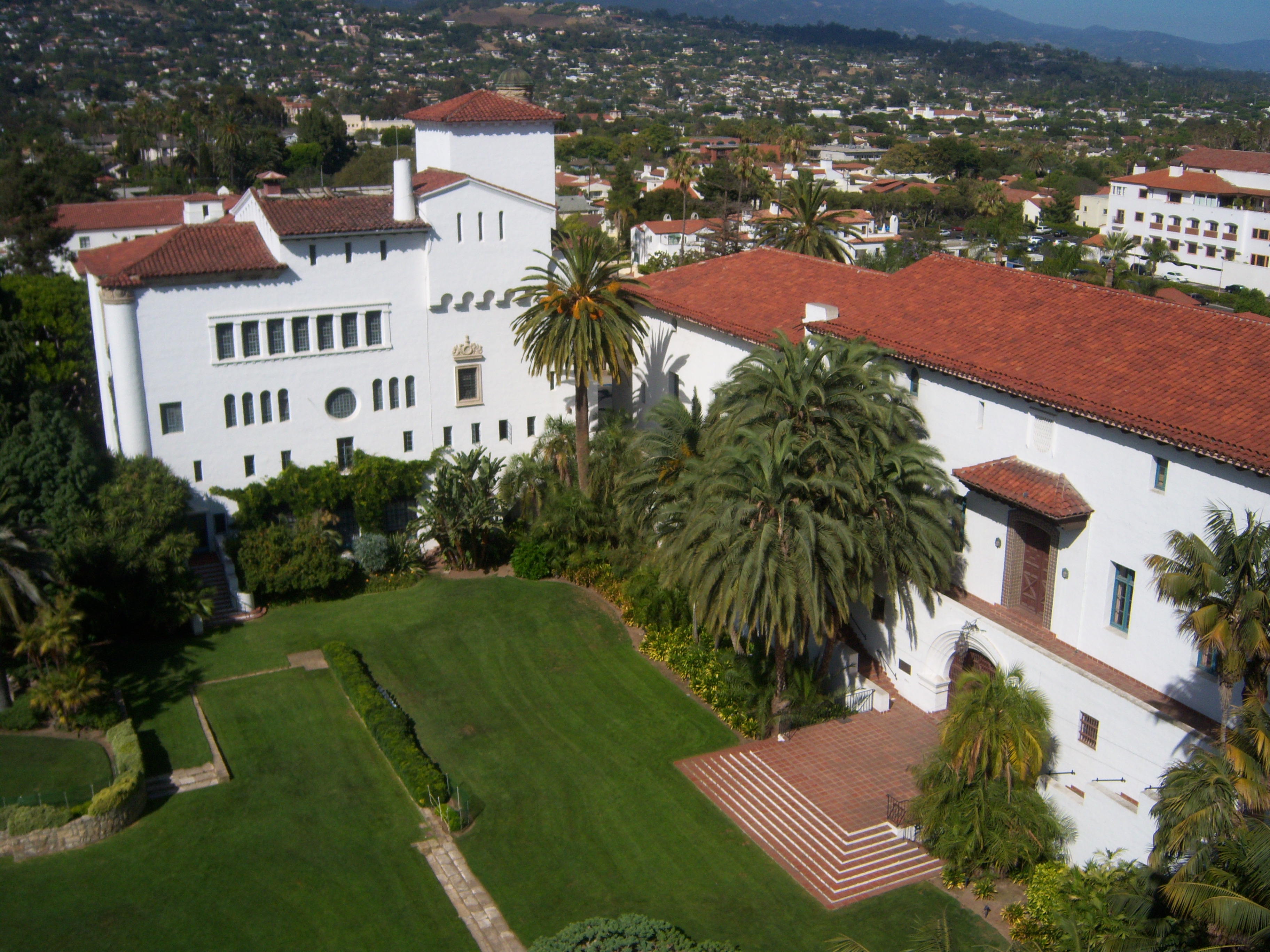 Santa Barbara County Courthouse exterior in Santa Barbara, California