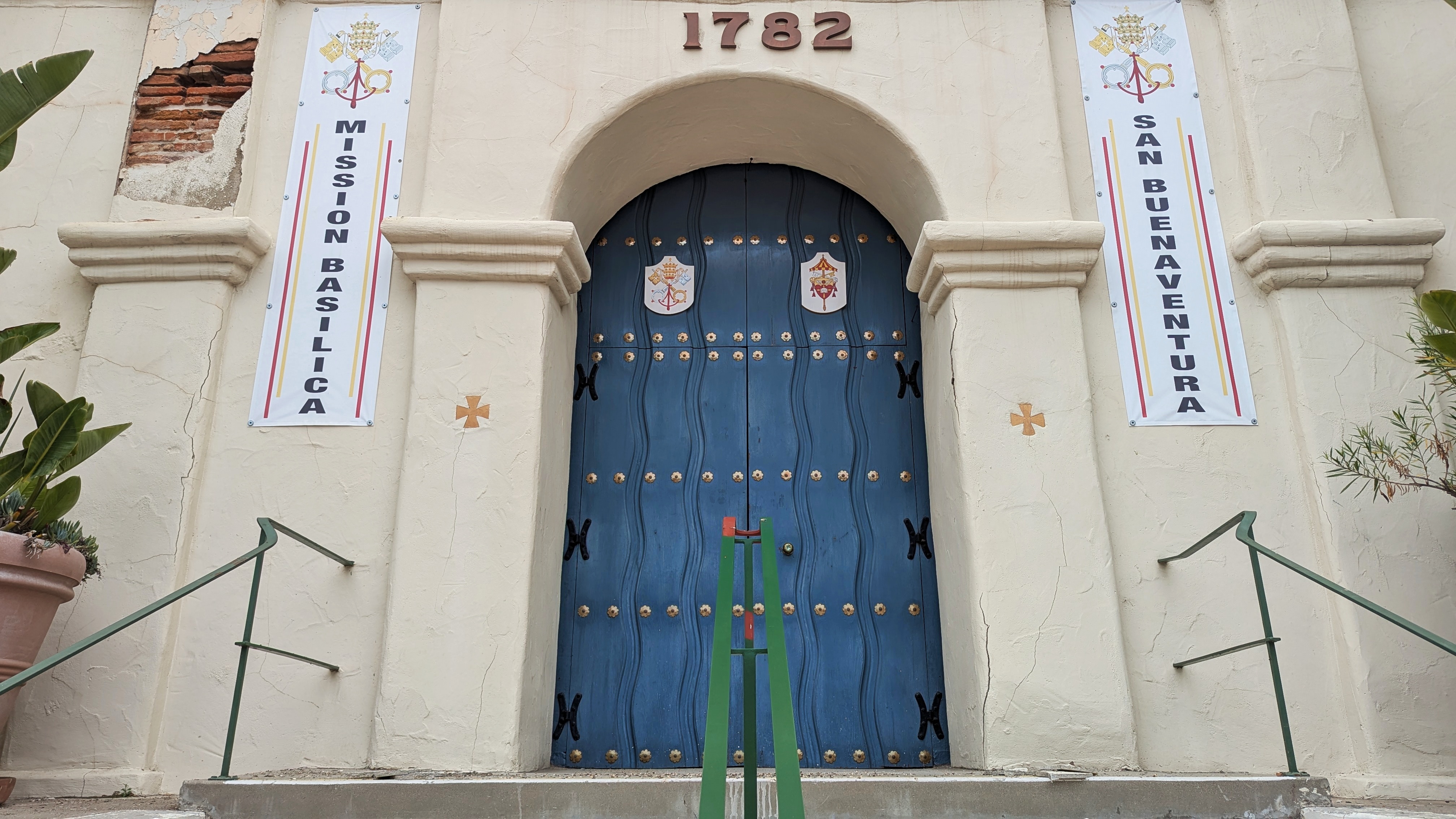 Mission San Buenaventura in Ventura, California